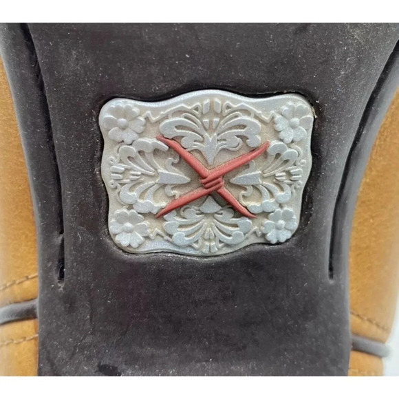 Twisted X Western Leather Cowboy Boots Booties Womens Size 7 - Picture 10 of 11